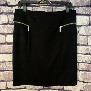 Michael Kors Black Fully Lined Skirt Size 12